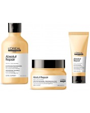 L'Oréal Professionnel Absolut Repair Комплект - Шампоан, Балсам и Маска, 300 + 200 + 250 ml